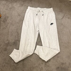 Nike Light Gray Joggers Womens small